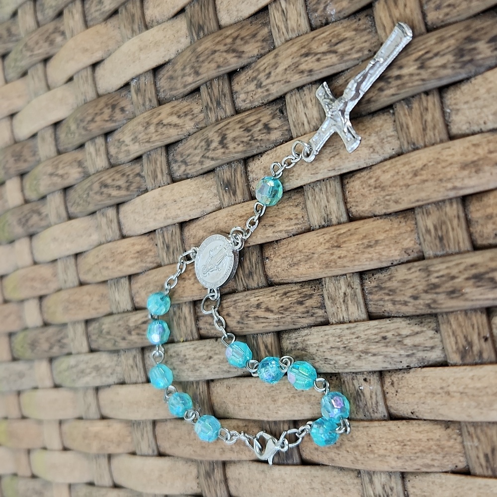 Beautiful Beaded Car Rosary